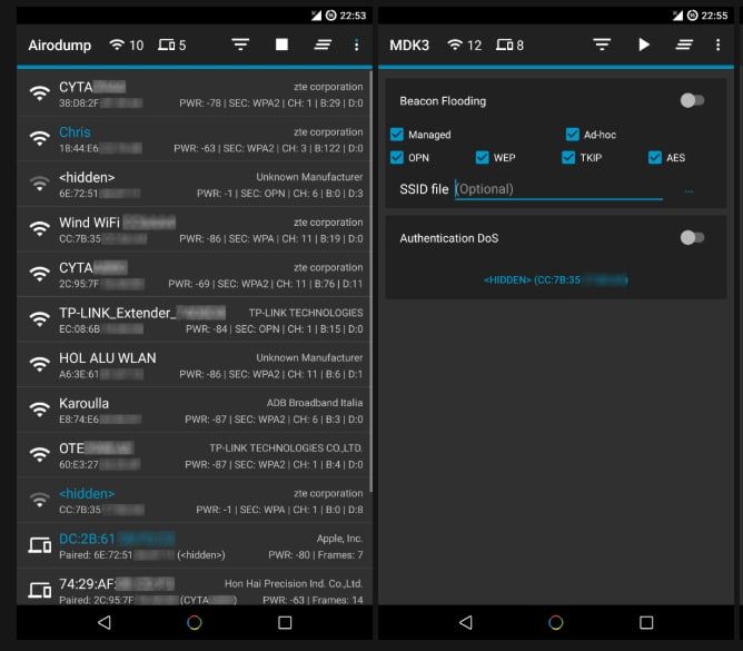 Hijacker приложение для Android