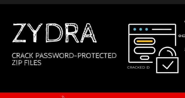 Zydra инструмент для восстановления паролей файлов