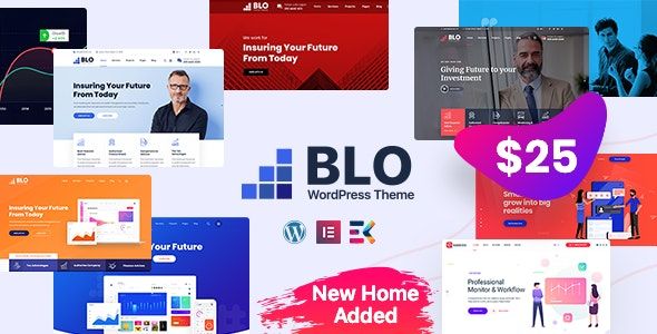 Бизнес тема BLO для сайта WordPress