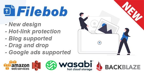 Filebob платформа для обмена и хранения файлов