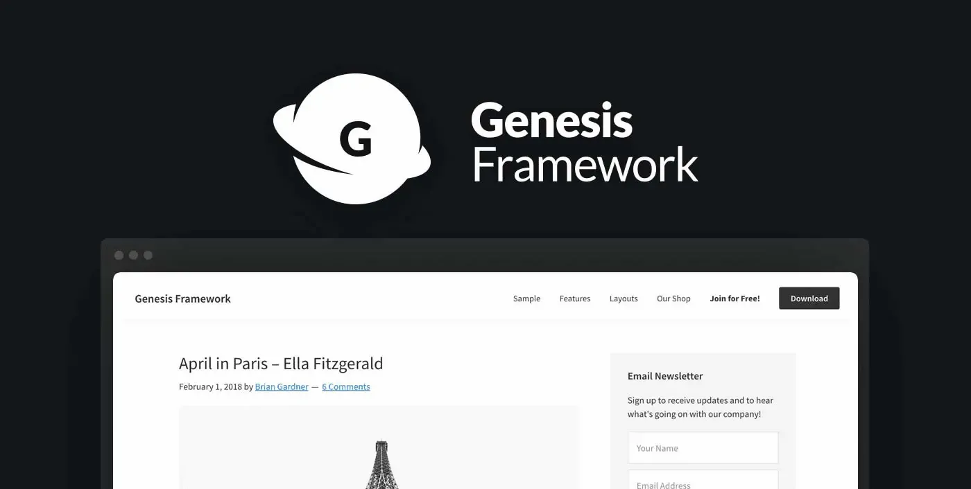 Фреймворк WordPress Genesis + Genesis DevKit + Темы Genesis