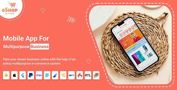 eShop Flutter E-commerce Full App